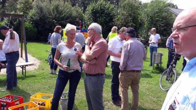 Silvia und Norbert Varnhorn im Gespr�ch